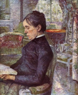 Retrato do condessa A De Toulouse Lautrec