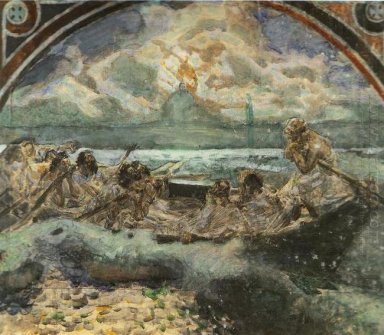 Auf dem Wasser 1891