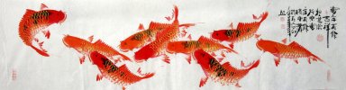 Fish - Peinture chinoise