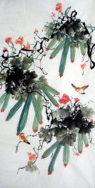 Loofah - Lukisan Cina