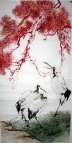 Crane - Peinture chinoise