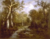 Het bos van Fontainebleau 1867