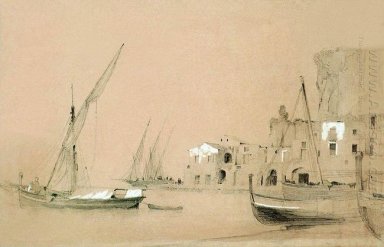 Sorrento Uitzicht op Zee 1842