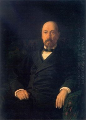 Retrato do poeta Nikolay Nekrasov