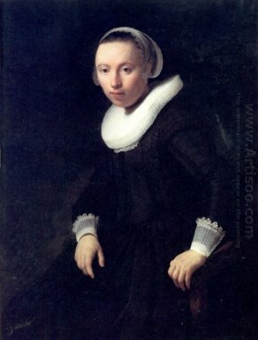 Un retrato de una mujer joven 1632