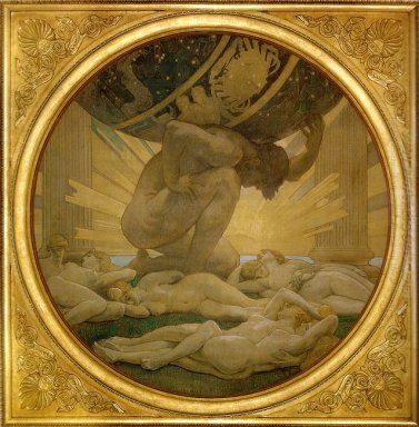 Atlas y las Hespérides 1925