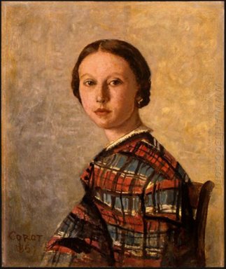 Portrait d\'une jeune fille 1859