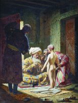 La vente de l'esclave de l'enfant 1872
