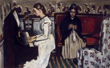 Giovane Ragazza Al Overture Piano Per Tannhauser