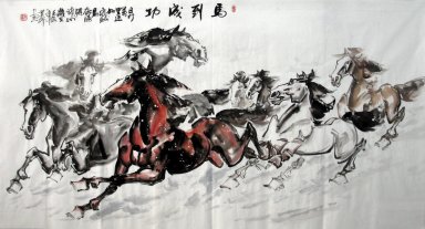 Caballo - la pintura china