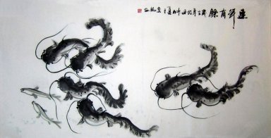 Fish - Peinture chinoise