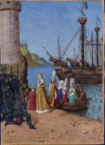 De regreso en Inglaterra Isabel de Francia 1460