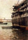 Hull Of A Pertempuran Kapal
