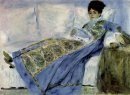 Madame Monet sur le divan