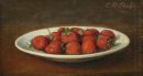 Stillleben mit Erdbeeren