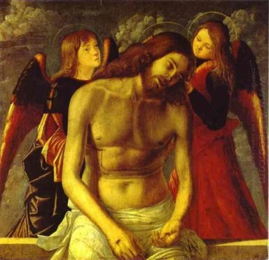 The Dead Christ Supported By Angels