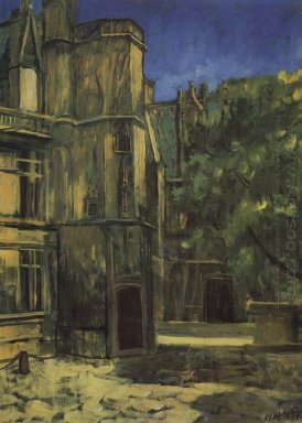 Skriv The Cluny Museum I Paris 1908