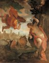 Perseus que livra o Andromeda 1578