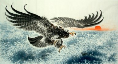 Eagle - Chinees schilderij