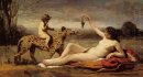 Bacchante Met Een Panther 1860