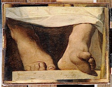Étude pour L\'Apothéose des pieds de Homer 1827