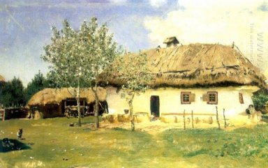 Ukrainischen Bauernhaus 1880