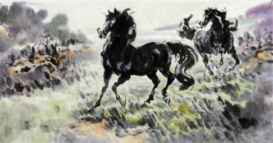 Horse - Chinees schilderij