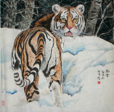 Tiger - Pittura cinese