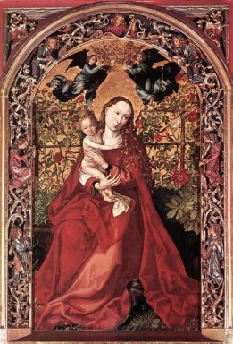 Madonna Of The Rose Bush