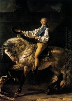 Retrato equestre de Estanislau Kostka Potocki 1781