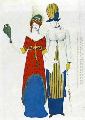Fantasy On Modern Costume 1910