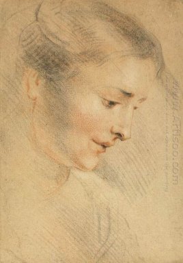 study of a woman s head