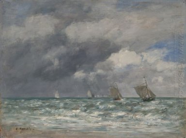 Voiliers à Trouville