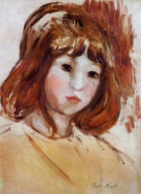 Portrait Of A Girl Muda 1880