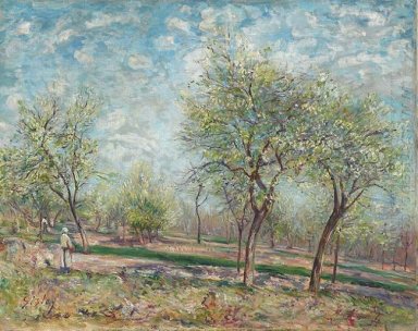 яблони в цвету 1880