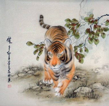 Tiger - Chinesische Malerei