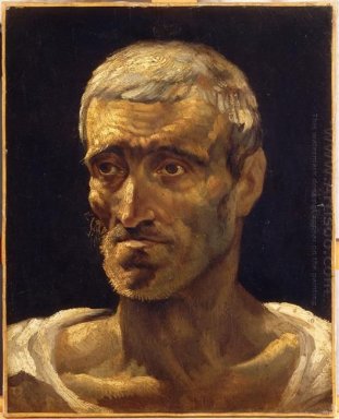 Head Of A Shipwrecked Man Study For The Raft Of Medusa 1819