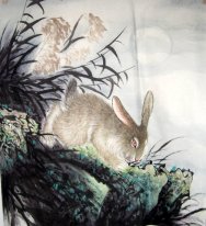Rabbit - pittura cinese
