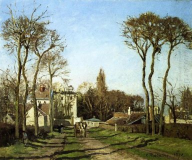 entrée du village de Voisins yvelines 1872