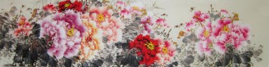 Pivoine - Peinture chinoise