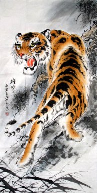 Tiger-Tesoros - la pintura china