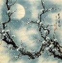 Plum Blossom - kinesisk målning