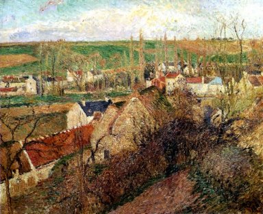 Vista Osny vicino a Pontoise 1883