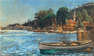 Vue de Bebek près de Constantinople 1872