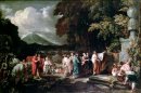 Cicero und die Beamten entdecken das Grab des Archimedes