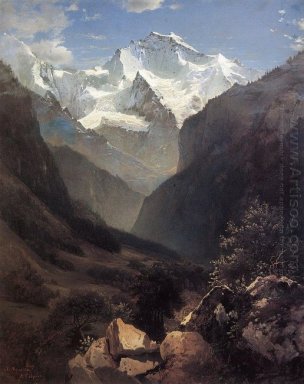 Ketik Alpen Swiss Gunung Ruhen Kecil 1862