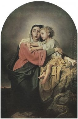 Cristo y la Virgen en El Mar 1867