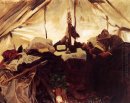 In Een Tent In De Canadian Rockies 1916