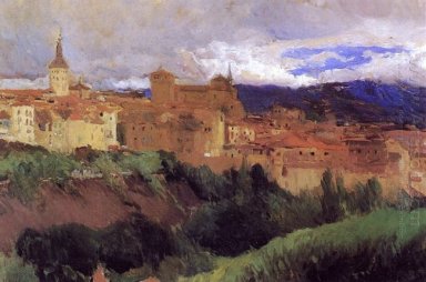 View Of Segovia 1906