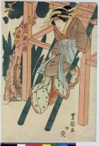 Die Kabuki-Schauspieler Onoe Kikugoro III als Oboshi Yuranosuke